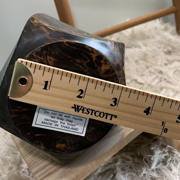 Wooden Vase Made In Thailand - Picture 17 of 17